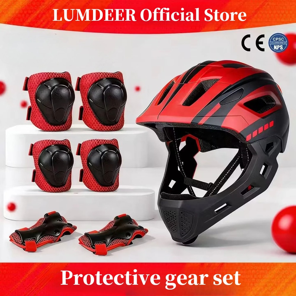 Kids Ride On Suitcase Scooter - Casque de VTT pour enfants LUMDEER,