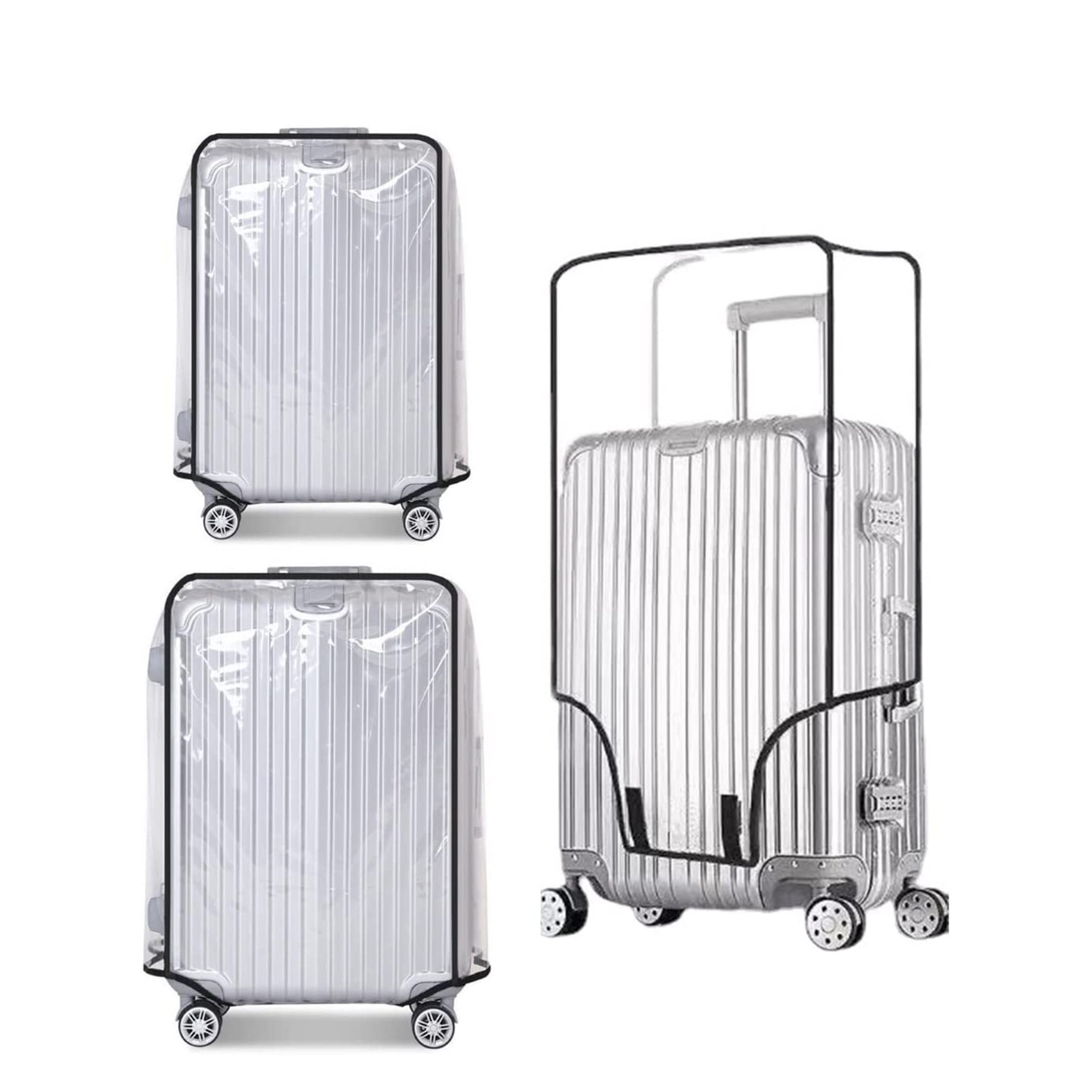 Waterproof Suitcase Cover Protector - Nouvelle housse de protection transparente pour