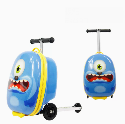 Kids Ride On Suitcase Scooter - Valise de Scooter pour enfants valise
