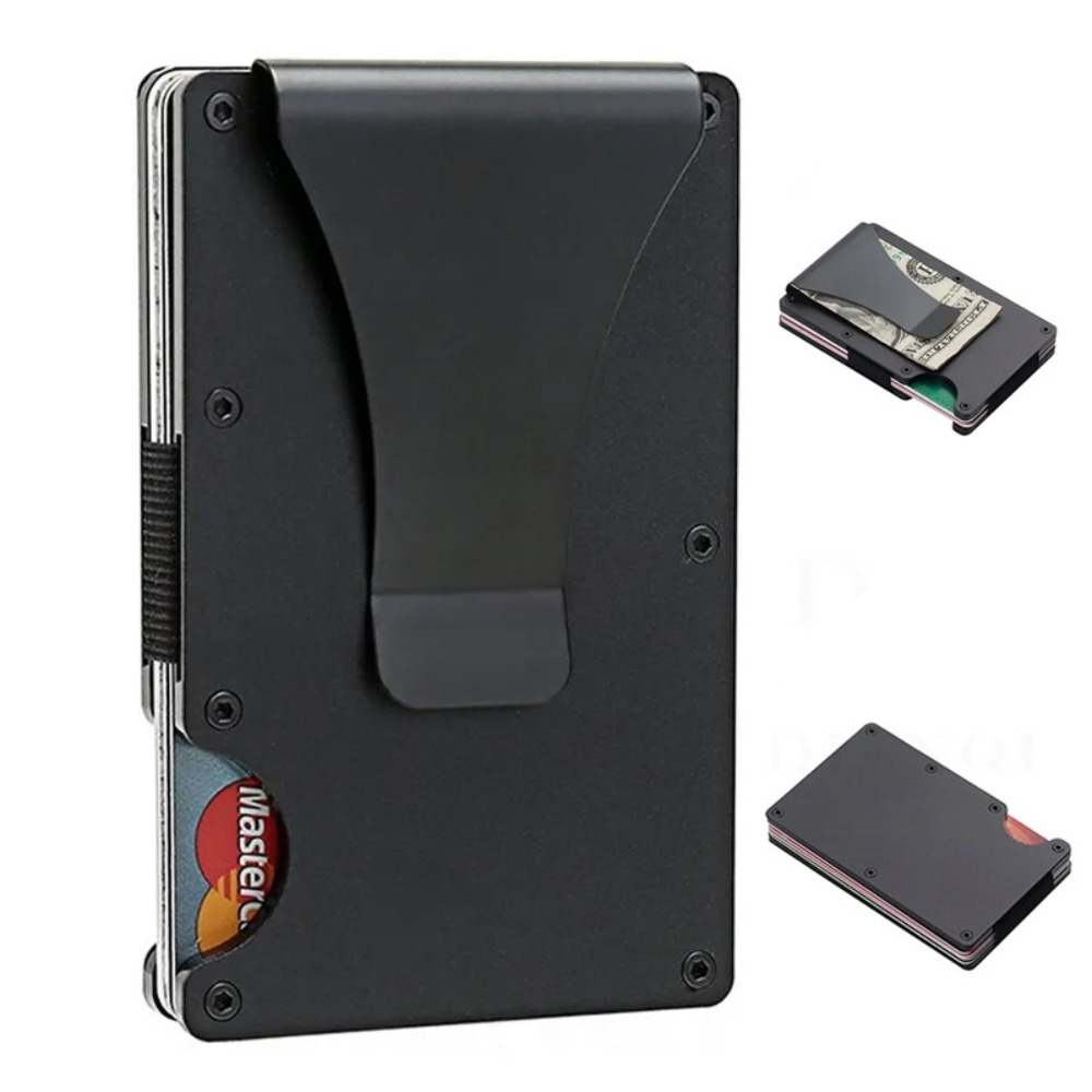 Wallets - Porte-cartes en alliage d'aluminium bloquant les