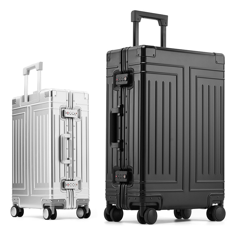 Spinner Wheel Rolling Suitcase 20 Inch - Valise en aluminium de 20/24/26/28 pouces,