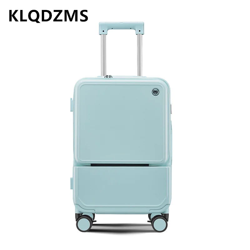 KLQDZMS valise à cadre en alum - Front Opening Laptop Luggage 24 Inch avis et prix