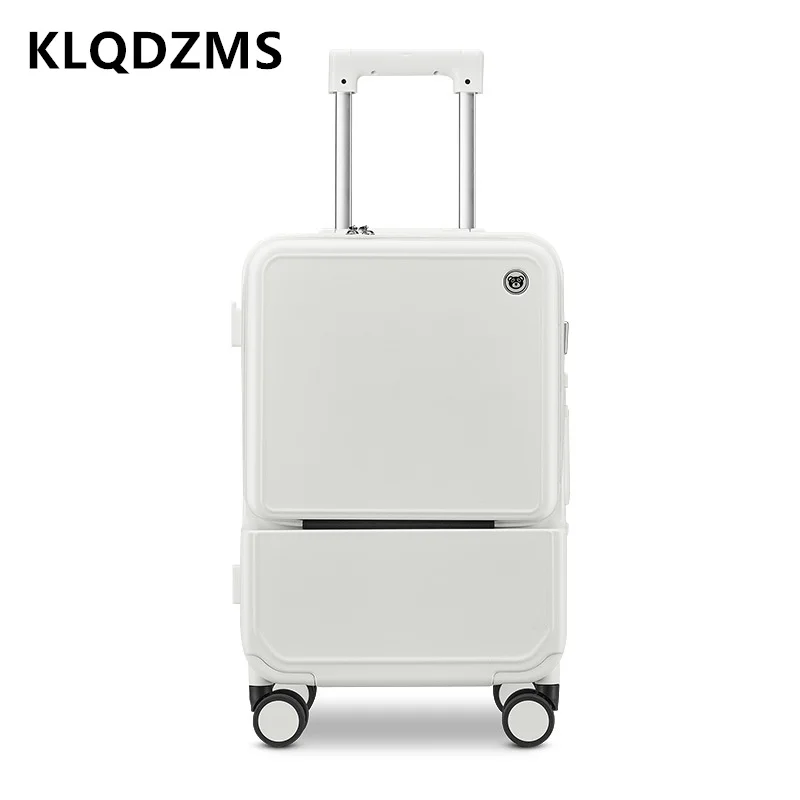 KLQDZMS valise à cadre en alum - Front Opening Laptop Luggage 24 Inch avis et prix
