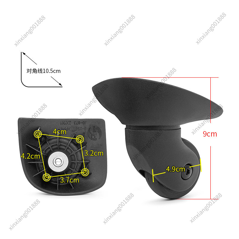 Pièces de rechange pour valise - Silent Replacement Luggage Wheels avis et prix