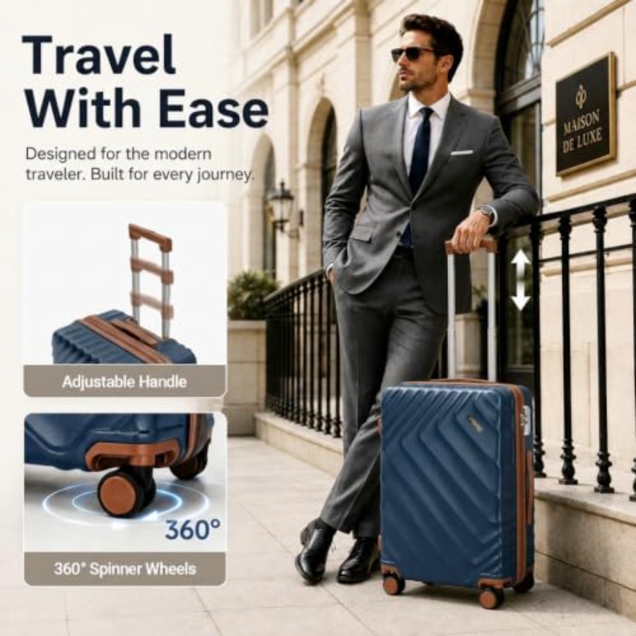 Ensemble de bagages rigides ex - Expandable Hard Shell Luggage Set avis et prix