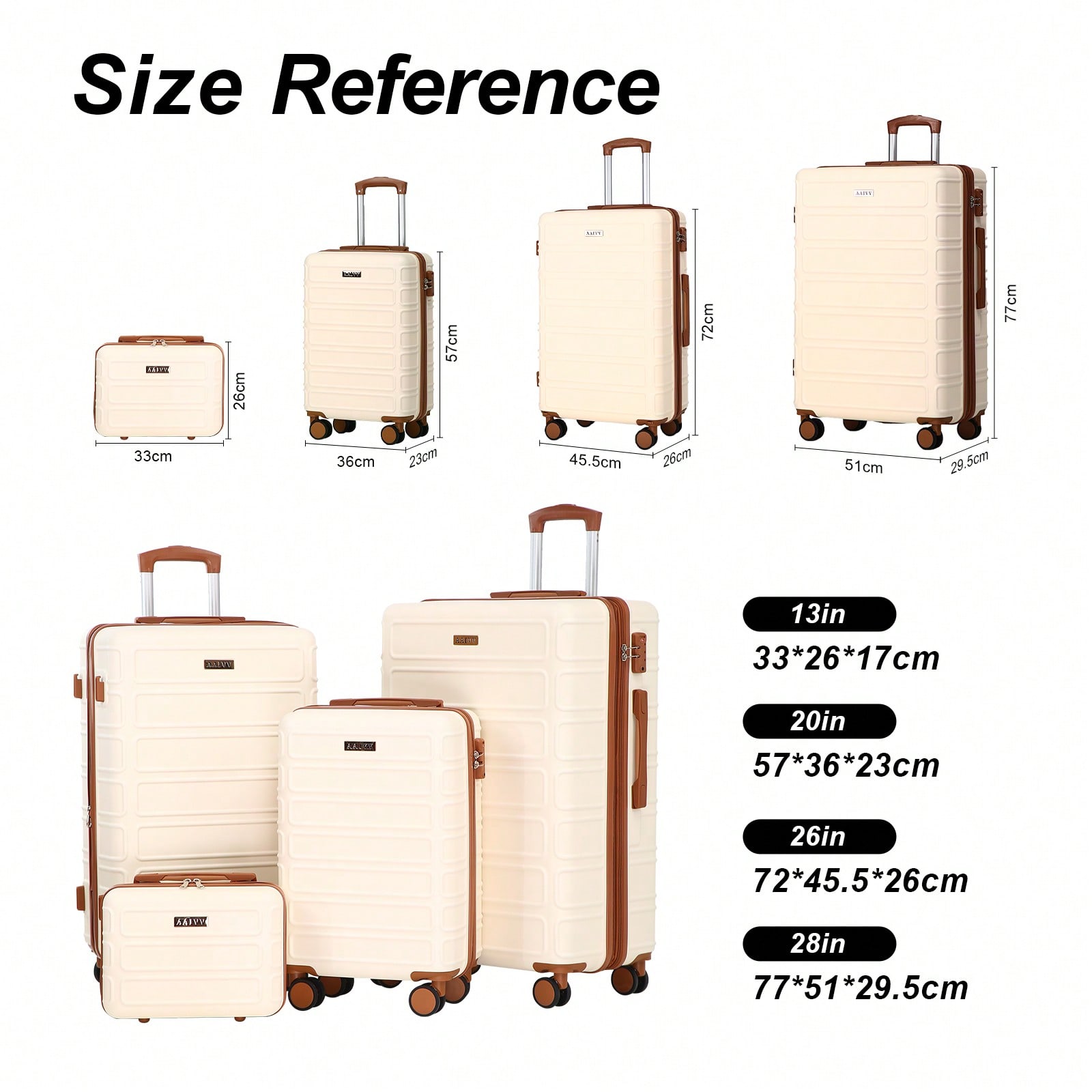 Ensemble de bagages extensible - Expandable Hard Shell Luggage Set avis et prix