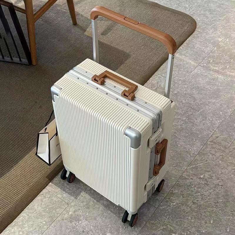 Nouvelle valise à roulettes la - Aluminum Frame Carry On Luggage avis et prix