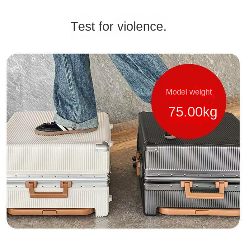 Nouvelle valise à roulettes la - Aluminum Frame Carry On Luggage avis et prix