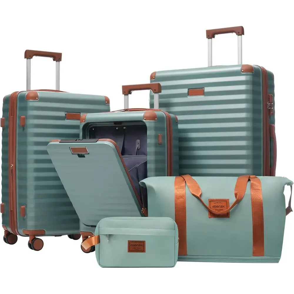 Ensemble de 5 valises rigides  - Expandable Hard Shell Luggage Set avis et prix
