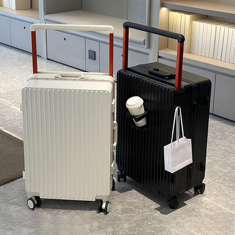 Nouvelle valise à poignée larg - Aluminum Frame Carry On Luggage avis et prix