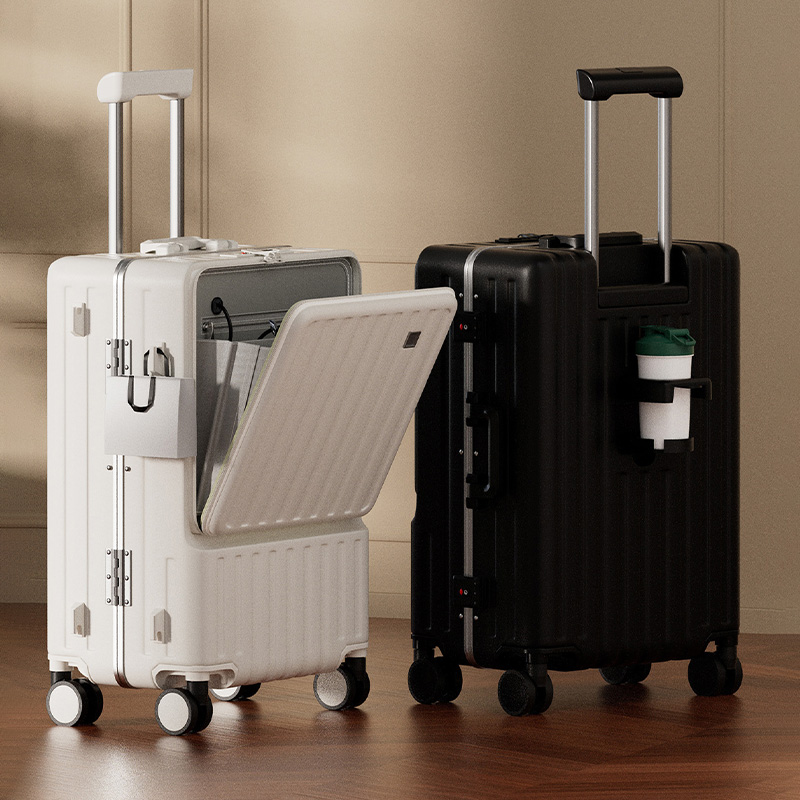 Bagage multifonctionnel à ouve - Aluminum Frame Carry On Luggage avis et prix