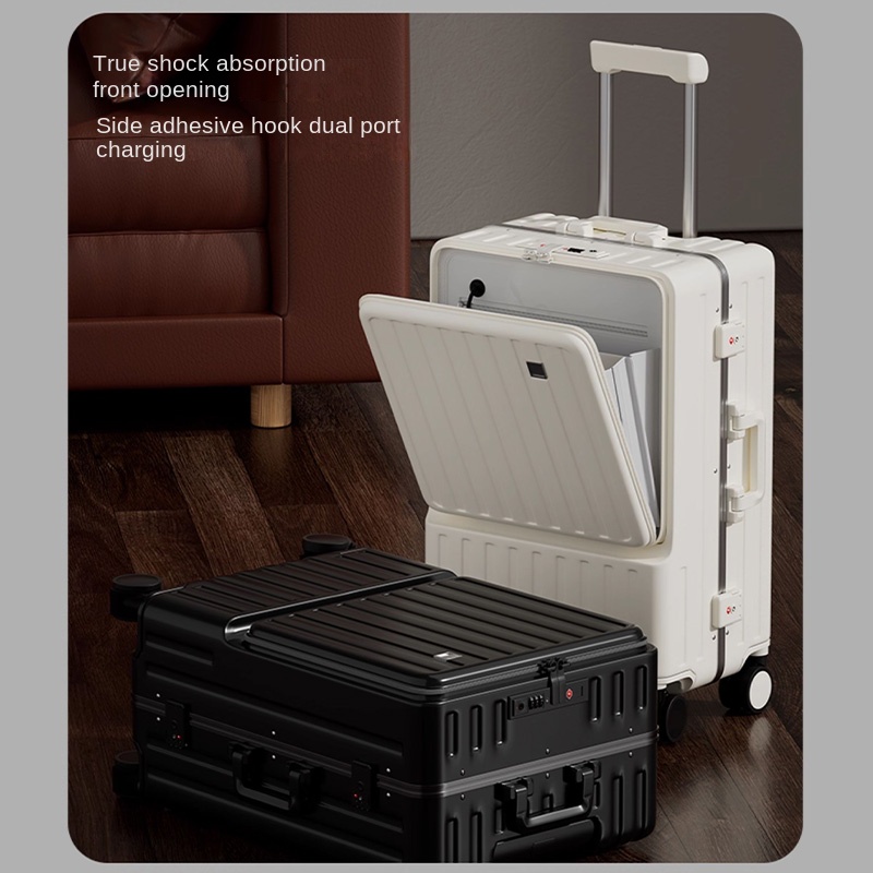 Bagage multifonctionnel à ouve - Aluminum Frame Carry On Luggage avis et prix