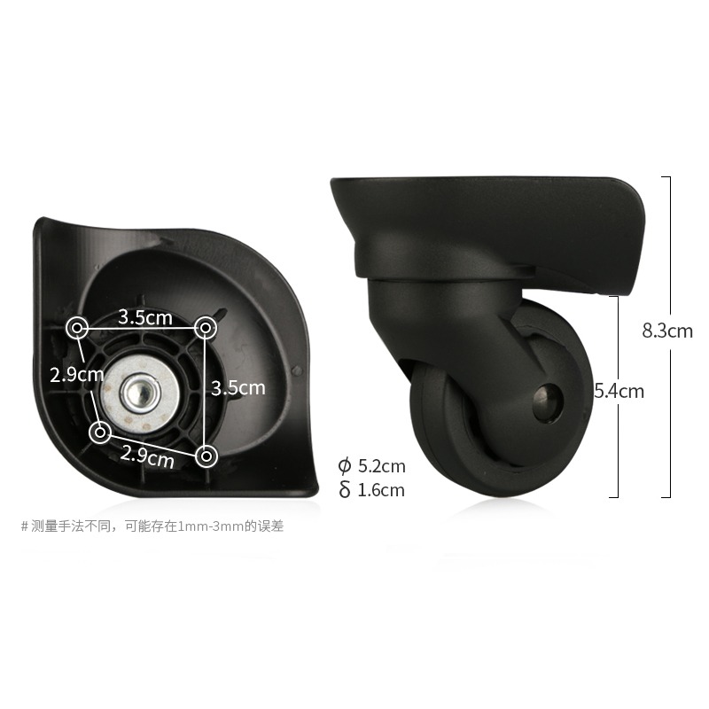 Roues à bagages pour accessoir - Silent Replacement Luggage Wheels avis et prix