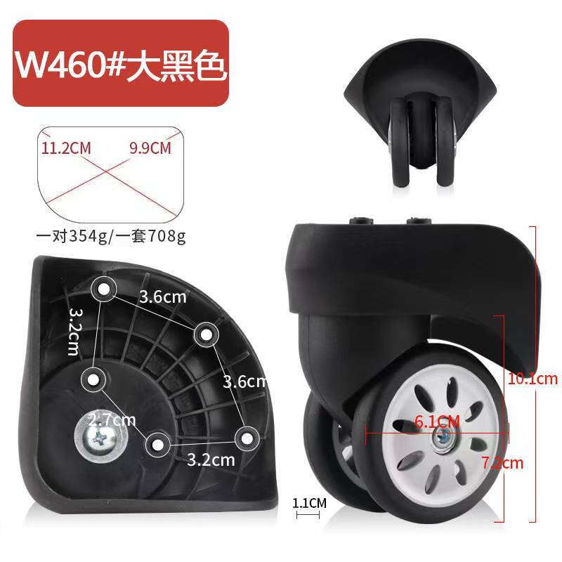 Roues pour valises en tissu V5 - Silent Replacement Luggage Wheels avis et prix