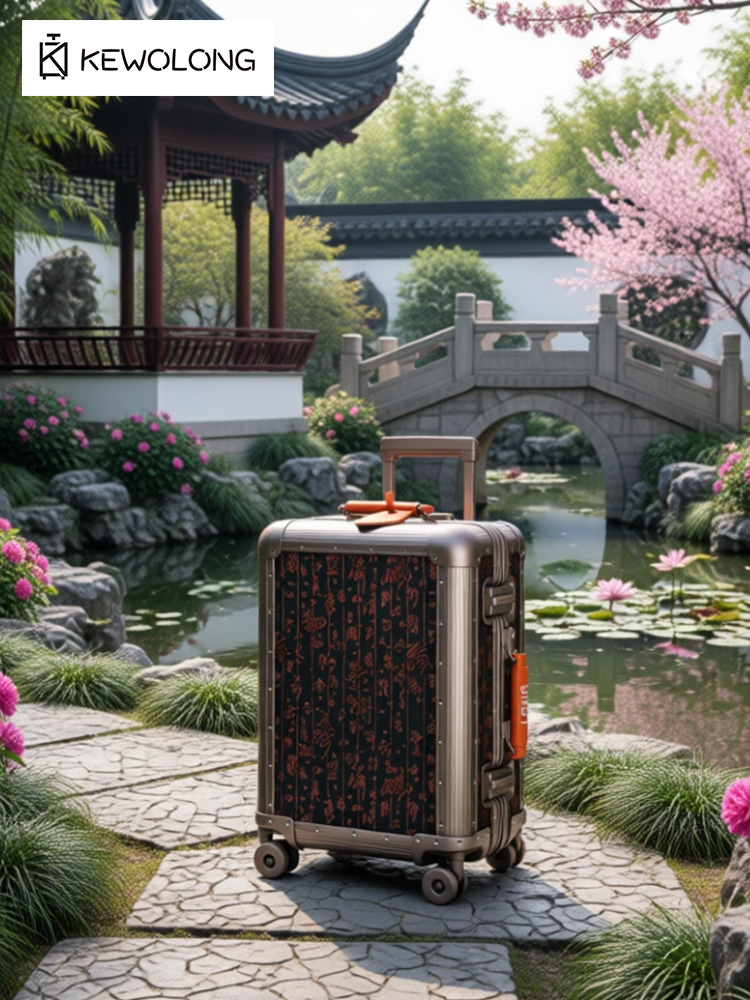 Valise à roulettes en alliage  - Spinner Wheel Rolling Suitcase 20 Inch avis et prix