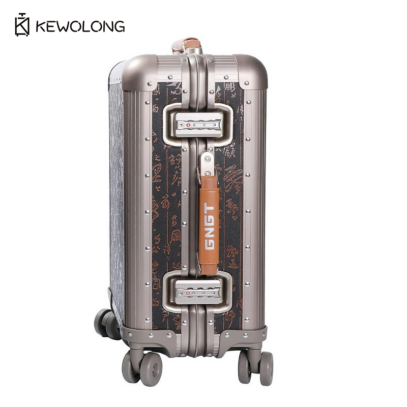Valise à roulettes en alliage  - Spinner Wheel Rolling Suitcase 20 Inch avis et prix