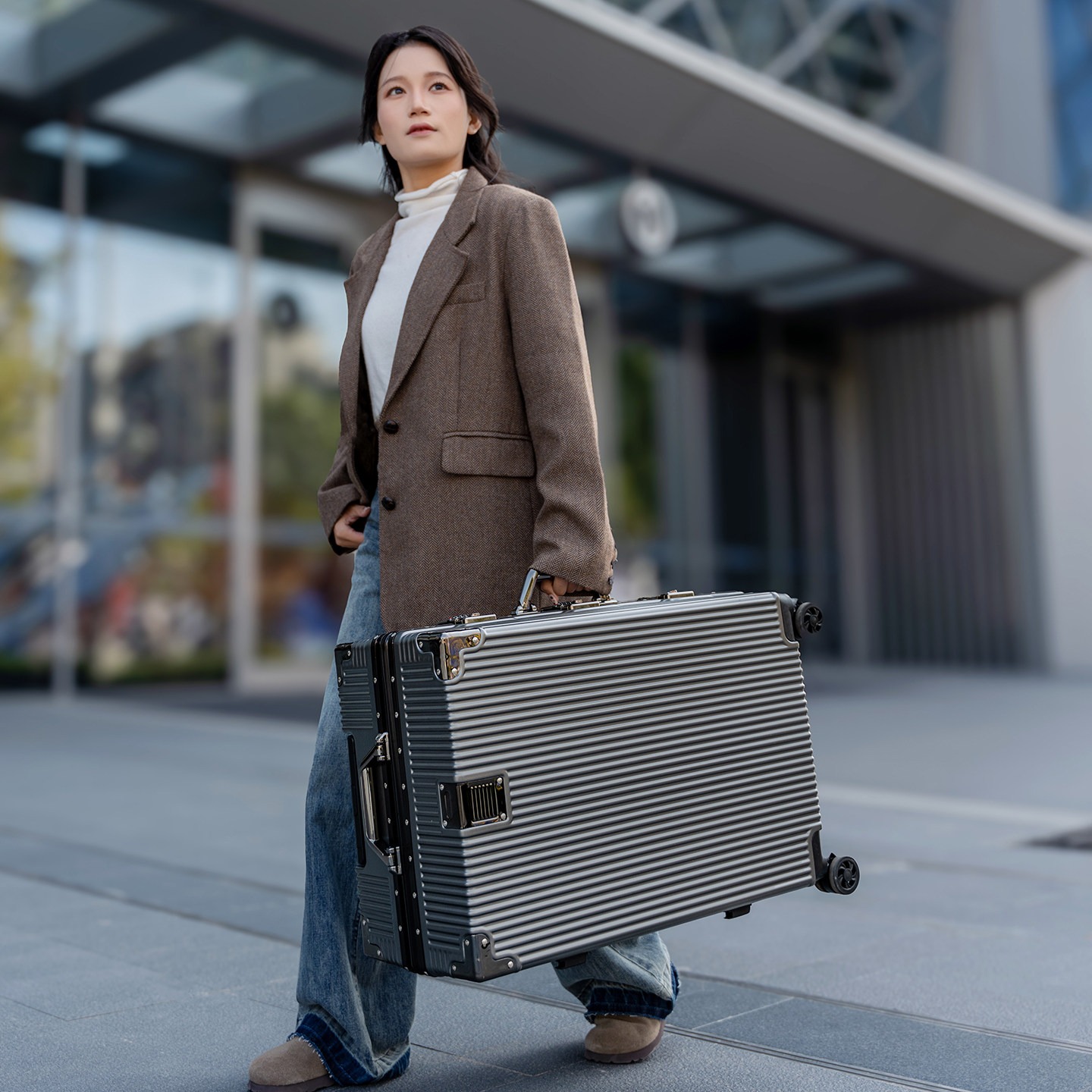 【Offre spéciale】 Valise à cadr - Aluminum Frame Carry On Luggage avis et prix