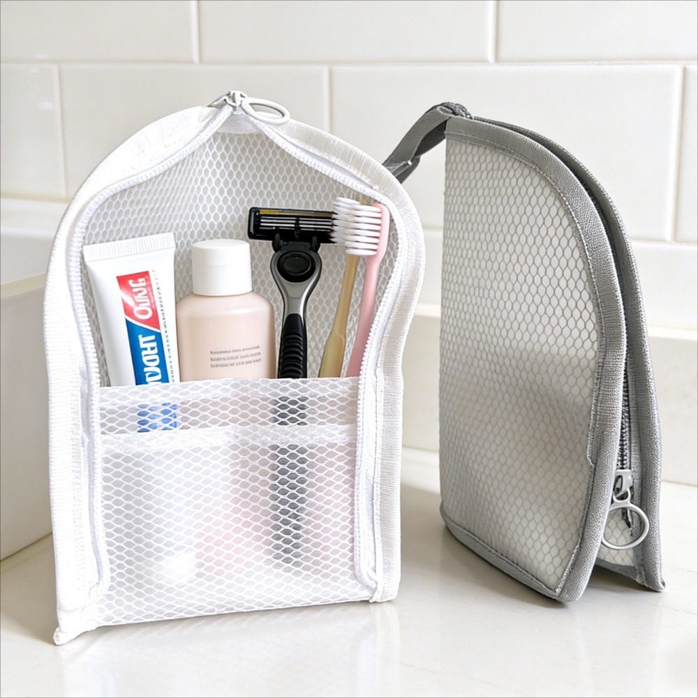 Trousse de toilette en maille  - Cosmetic Bags avis et prix