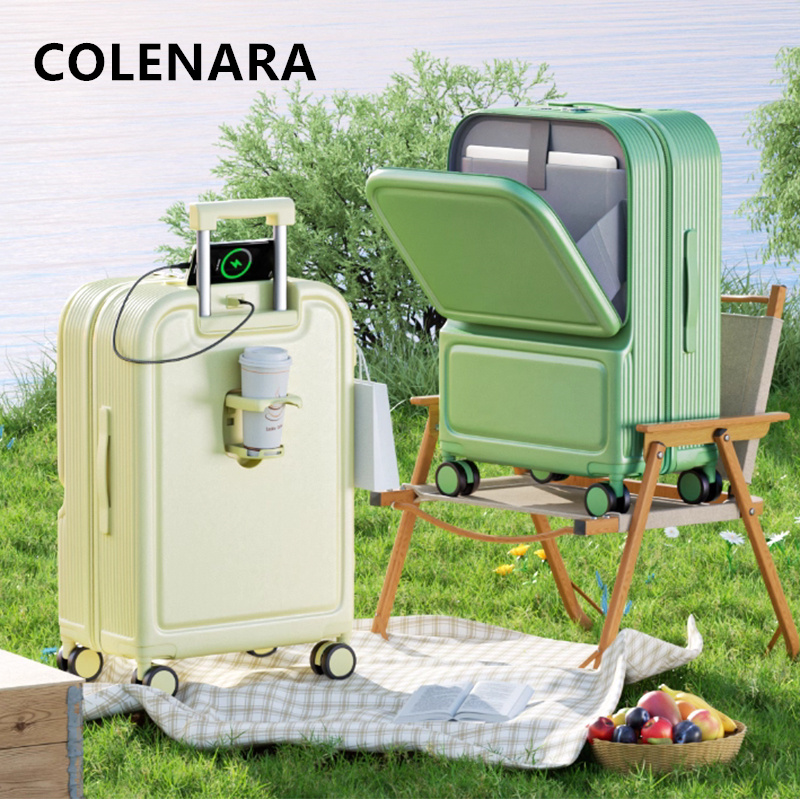 COLENARA ABS + PC valise ouver - Front Opening Laptop Luggage 24 Inch avis et prix